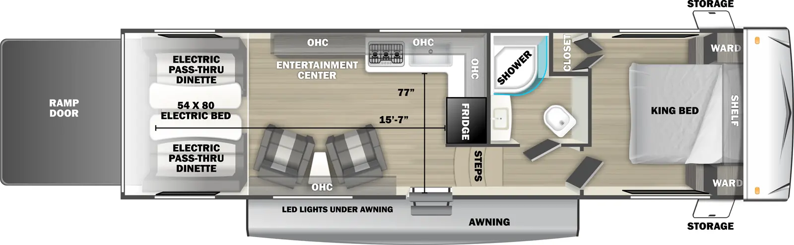 Shockwave 2710RLX - DSO Floorplan